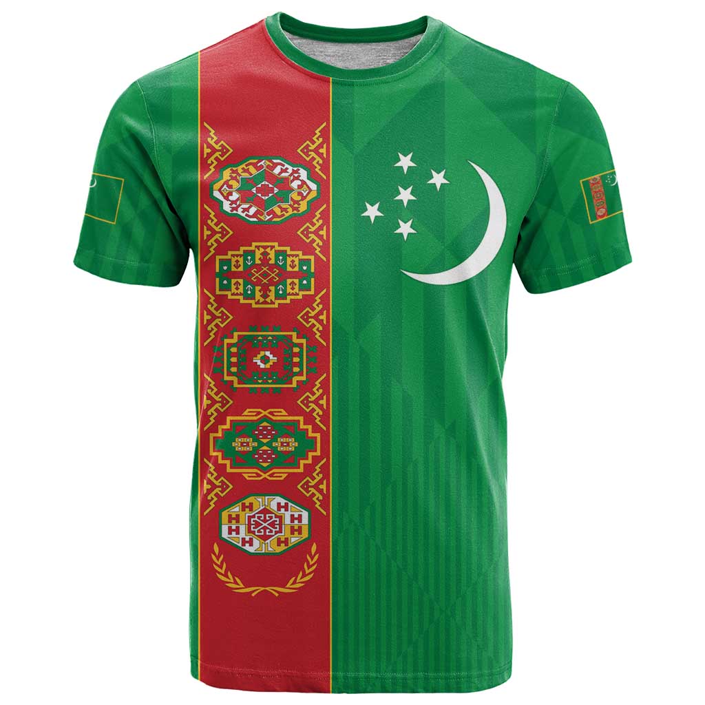 Turkmenistan Black Francolin Custom T-Shirt Turkmenistan Turkmenistanyn Baydagy Graphic Tee