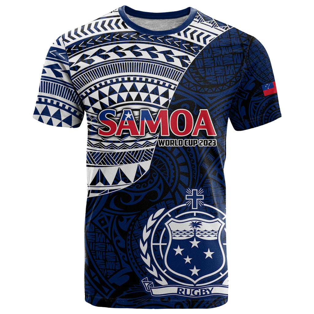 Custom Samoa Rugby T-Shirt Proud Samoa World Cup Graphic Tee