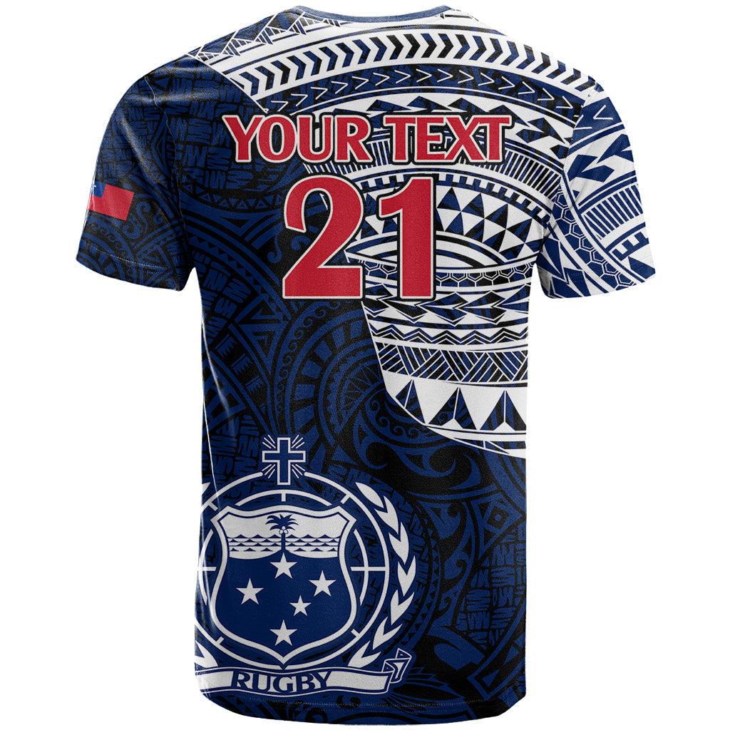 Custom Samoa Rugby T-Shirt Proud Samoa World Cup Graphic Tee