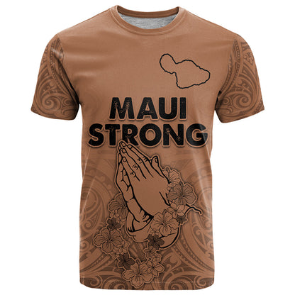 Hawaii Strong Maui Wildfire T-Shirt No1 Graphic Tee