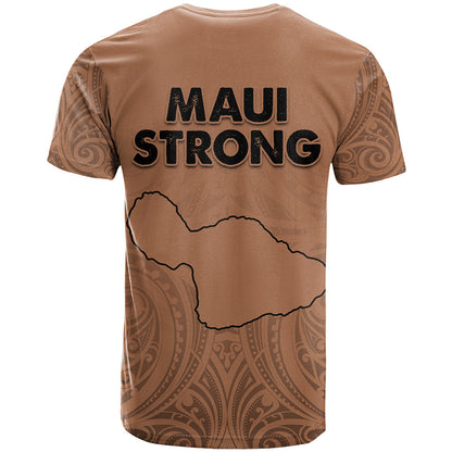 Hawaii Strong Maui Wildfire T-Shirt No1 Graphic Tee