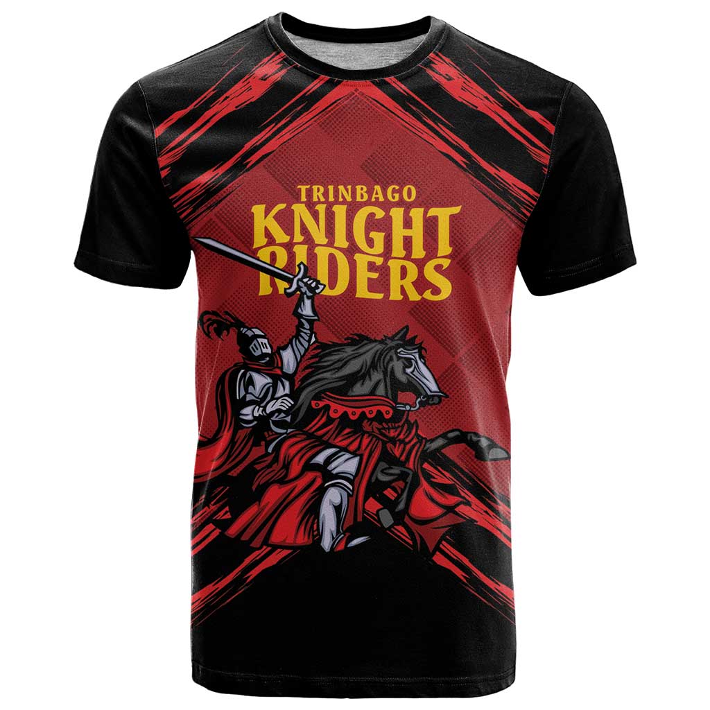 Custom Caribbean Cricket Trinidad and Tobago Cricket T-Shirt TKR Champions 2025 Red Edition Graphic Tee