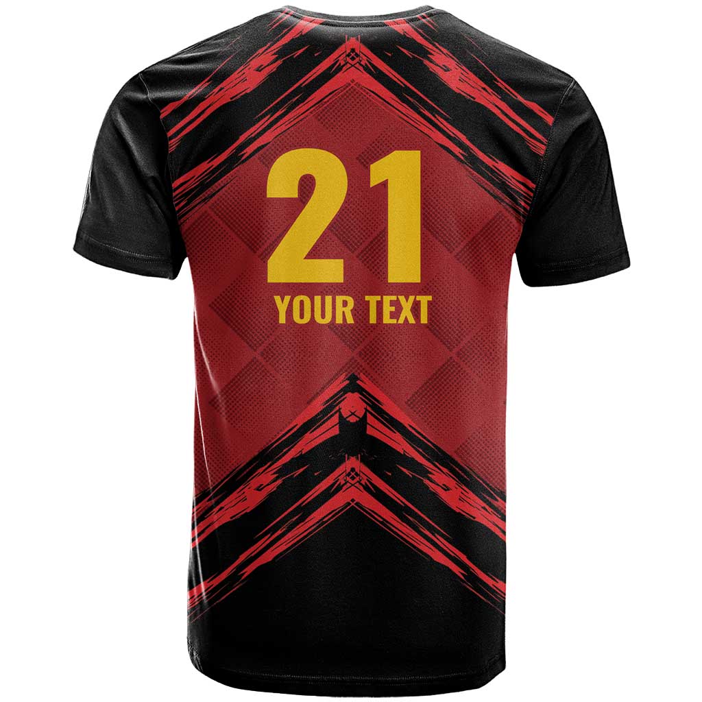 Custom Caribbean Cricket Trinidad and Tobago Cricket T-Shirt TKR Champions 2025 Red Edition Graphic Tee