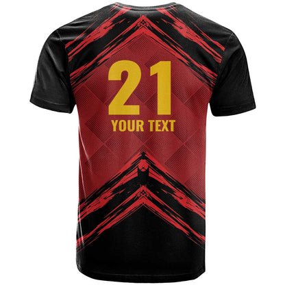 Custom Caribbean Cricket Trinidad and Tobago Cricket T-Shirt TKR Champions 2025 Red Edition Graphic Tee
