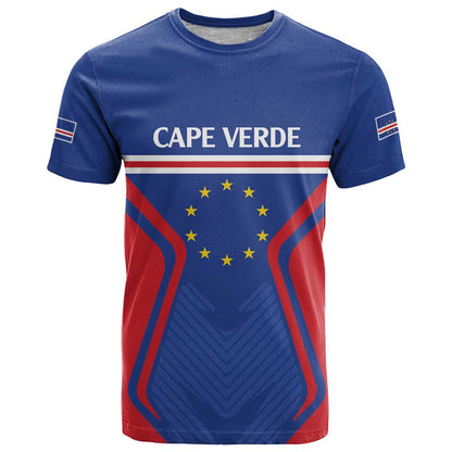 Custom Cape Verde Football Spirit T-Shirt Est 1979 Graphic Tee