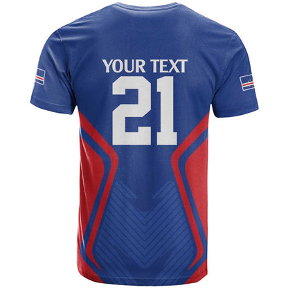 Custom Cape Verde Football Spirit T-Shirt Est 1979 Graphic Tee