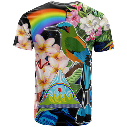 Nicaragua T-Shirt Guardabarranco and Beauty Sacuanjoche Sprit Graphic Tee