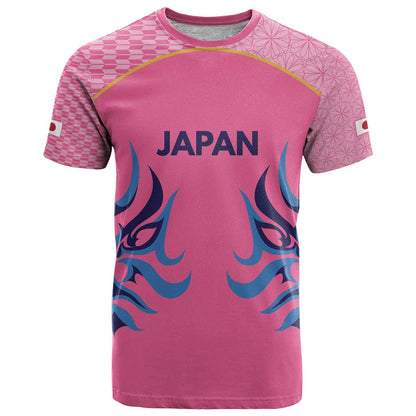 Twenty20 Japan Cricket Custom T-Shirt Retro Pink Version Graphic Tee