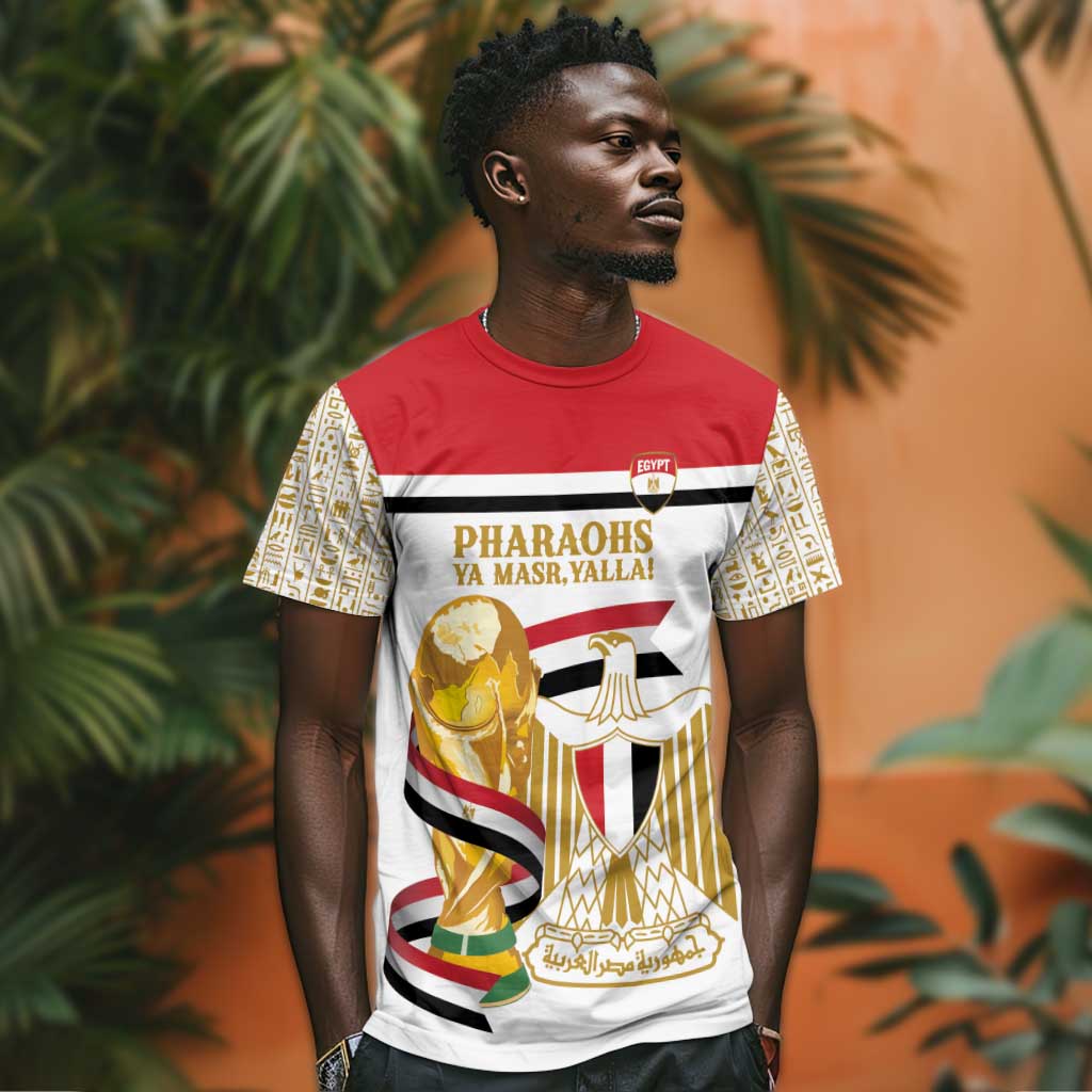 Personalized Egypt WC26 Future Champions T-Shirt Ya Masr Yalla Graphic Tee