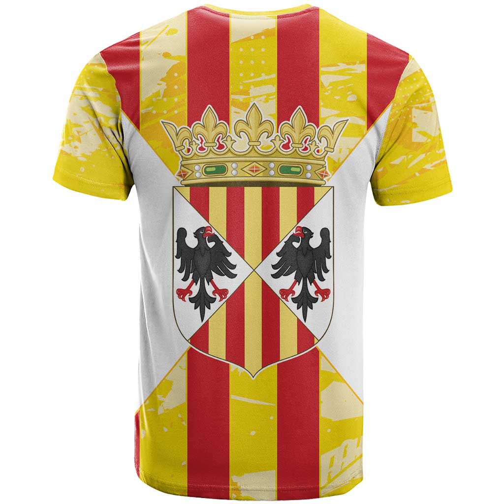 Kingdom of Trinacria T-Shirt Est 1282 Animus Tuus Dominus Graphic Tee