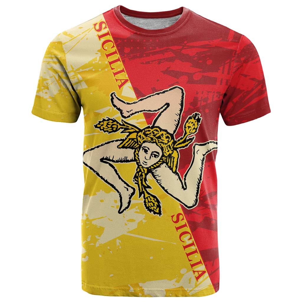 La Bandiera Regione Siciliana T-Shirt Graphic Tee