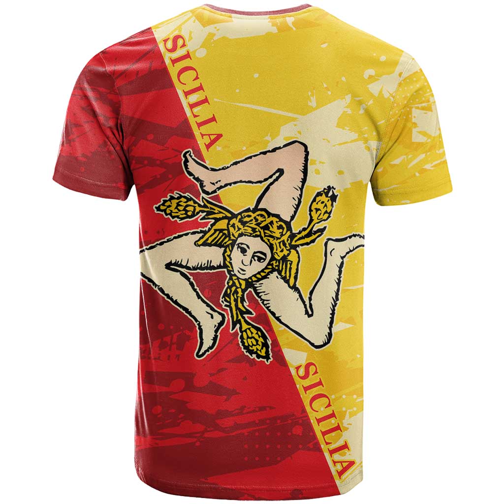 La Bandiera Regione Siciliana T-Shirt Graphic Tee
