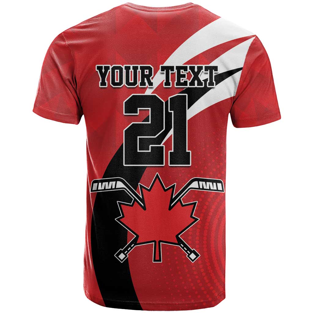 Canada Hockey Custom T-Shirt Go Champion 4 Nations Graphic Tee