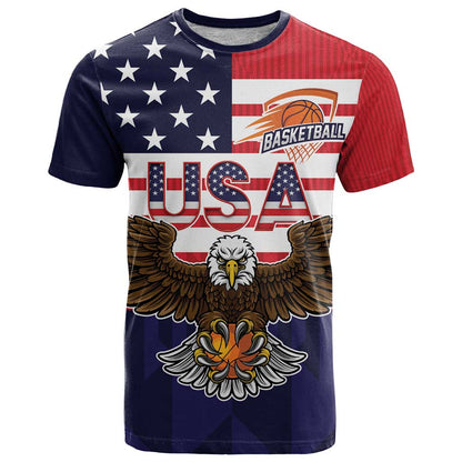 United States Basketball Custom T-Shirt One For All Graphic Tee
