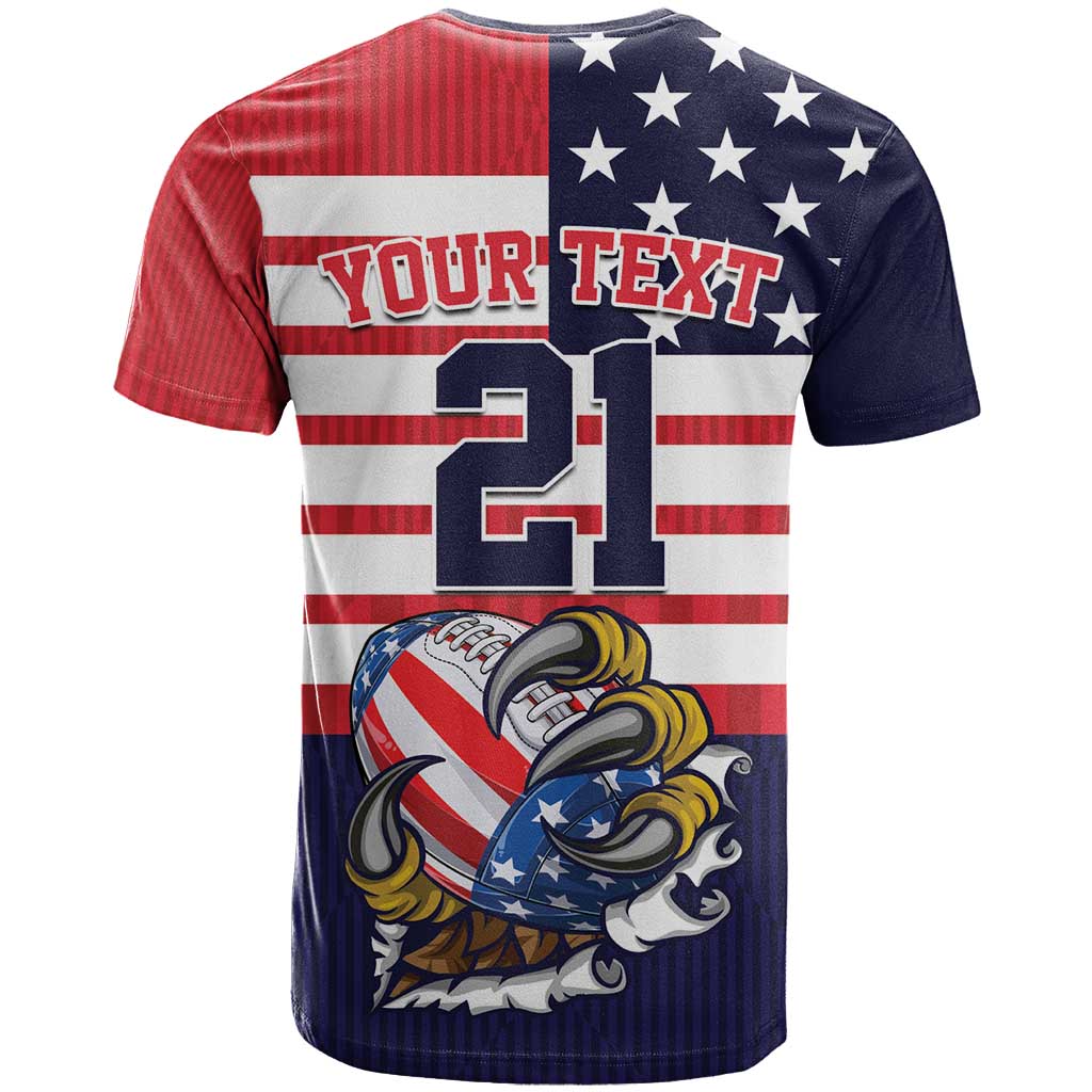 United States Football Custom T-Shirt One For All Graphic Tee