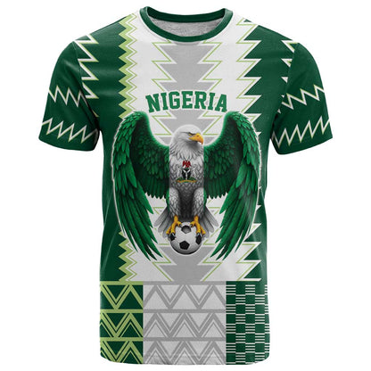 Nigeria Football Custom T-Shirt Classic 20-21 Home Jersey Graphic Tee
