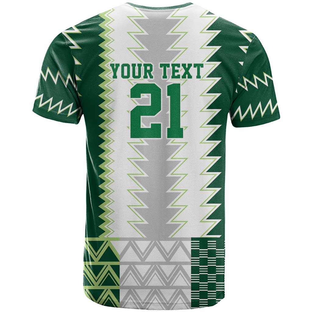 Nigeria Football Custom T-Shirt Classic 20-21 Home Jersey Graphic Tee