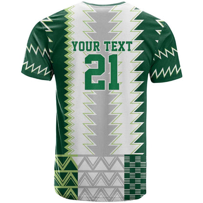Nigeria Football Custom T-Shirt Classic 20-21 Home Jersey Graphic Tee