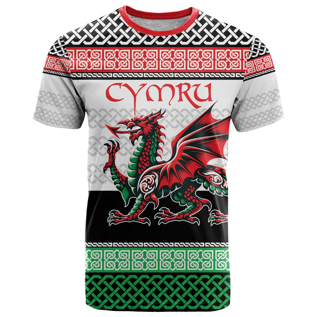 Cymru Celtic Wales Knot T-Shirt Celtic Nation Heritage Pride Graphic Tee