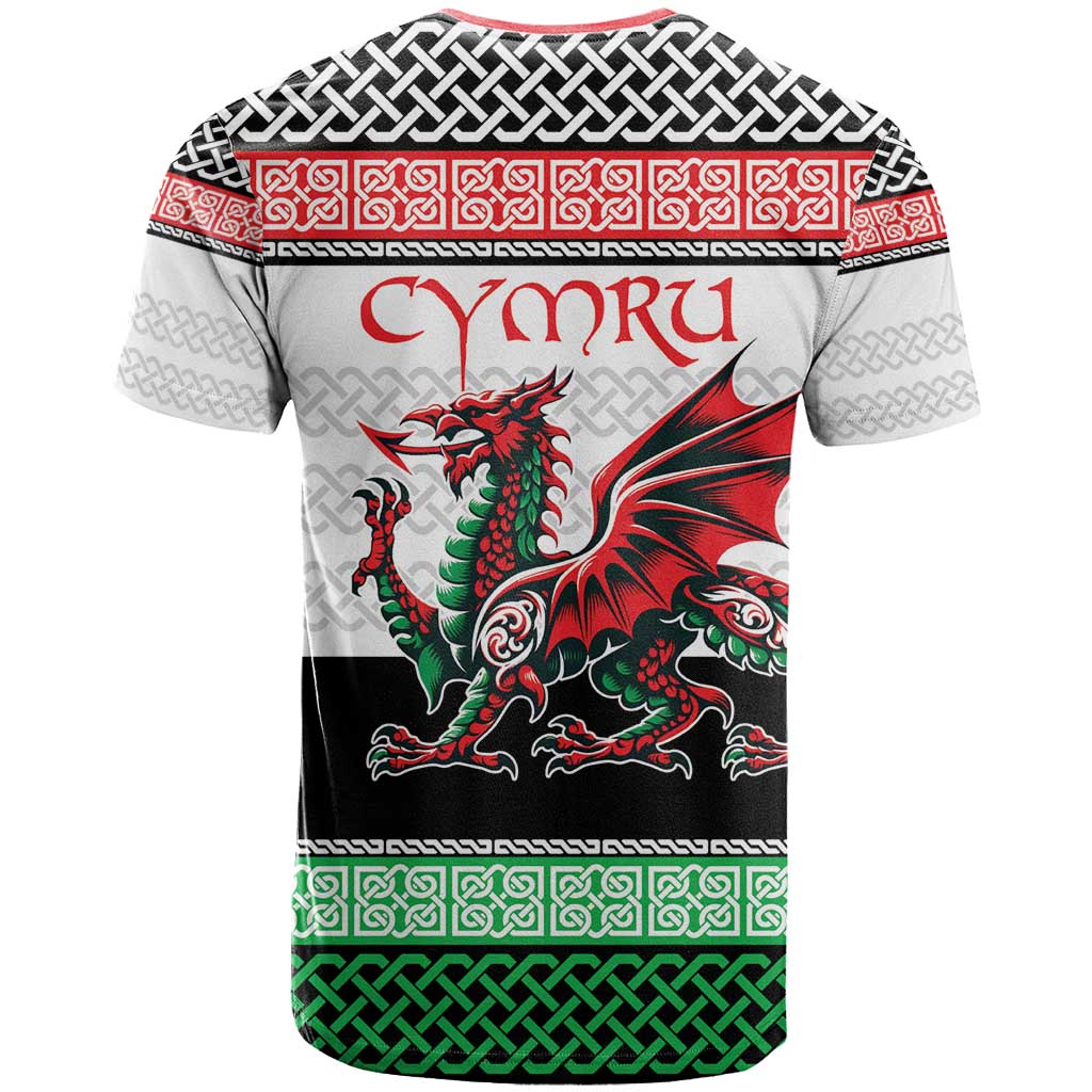Cymru Celtic Wales Knot T-Shirt Celtic Nation Heritage Pride Graphic Tee