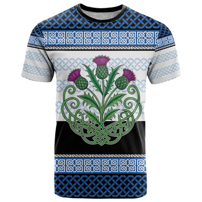 Scotland Celtic Knot T-Shirt Celtic Nation Heritage Pride Graphic Tee
