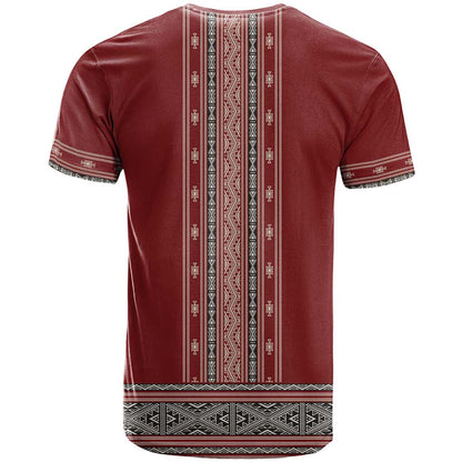 Tunisian Embroidery Pattern T-Shirt Graphic Tee