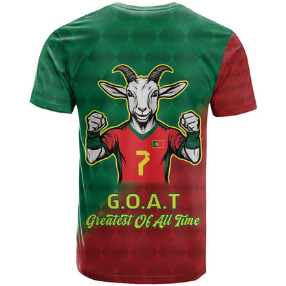 Portugal Seven Goat Flag Colors T-Shirt Graphic Tee
