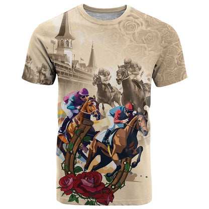 Personalized Kentucky Horse Race T-Shirt Race for Rosse Graphic Tee