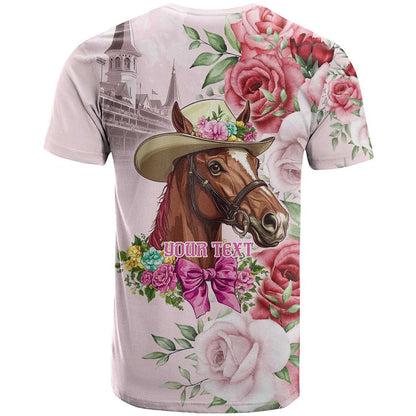 Personalized Kentucky Horse Race T-Shirt Talk Derby To Me Derby Horse Graphic Tee