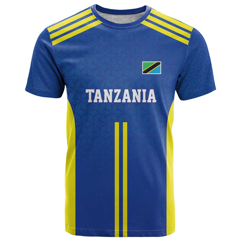 Tanzania Football Custom T-Shirt Taifa Stars Go Champion Graphic Tee