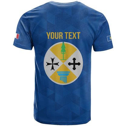 Personalized Italy Calabria T-Shirt Inspiration Flags Style Graphic Tee