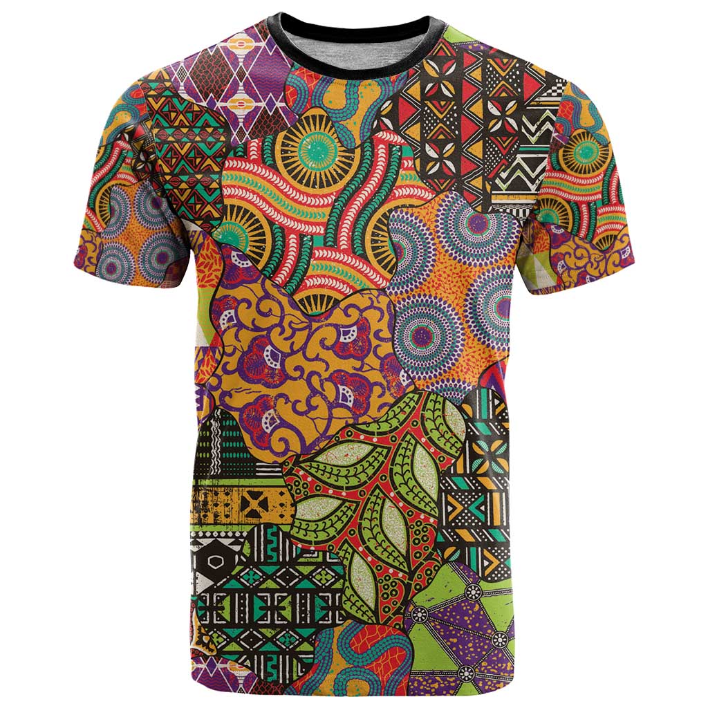 Traditional Ethnic African Vintage Motifs T-Shirt Graphic Tee