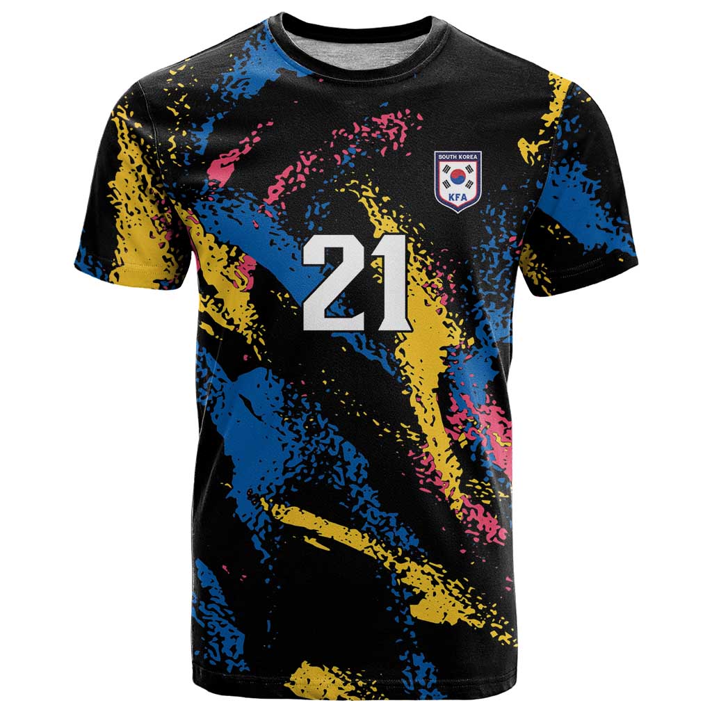 Custom Football South Korea WC26 T-Shirt Taegeuk Warriors Retro 2022 Graphic Tee