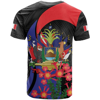 Peru Coat of Arms T-Shirt First Version 1821 - 1825 Graphic Tee