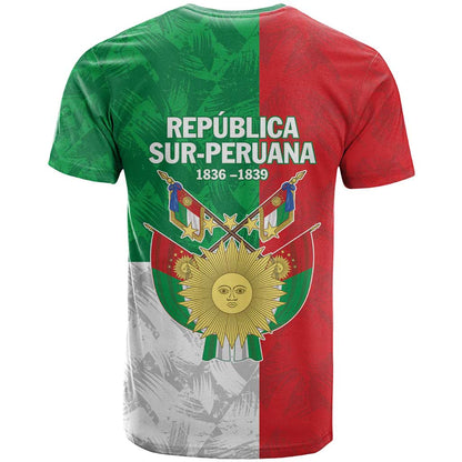Republic of South Peru T-Shirt Version 1836 - 1839 Graphic Tee