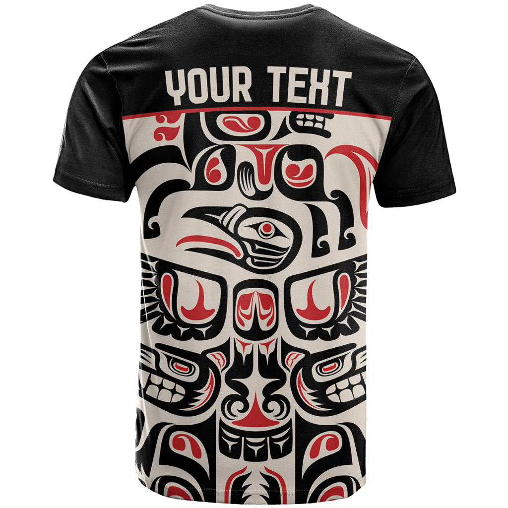 Personalized Canada Indigenous Haida Art T-Shirt Graphic Tee