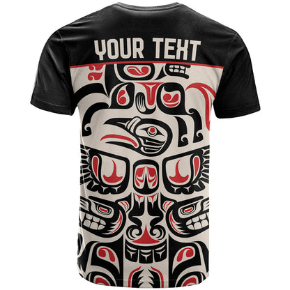 Personalized Canada Indigenous Haida Art T-Shirt Graphic Tee
