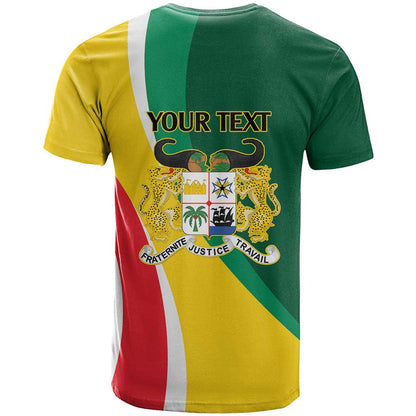 Benin Independence Day Personalized T-Shirt Since 1960 Fraternite Justice Travail Graphic Tee