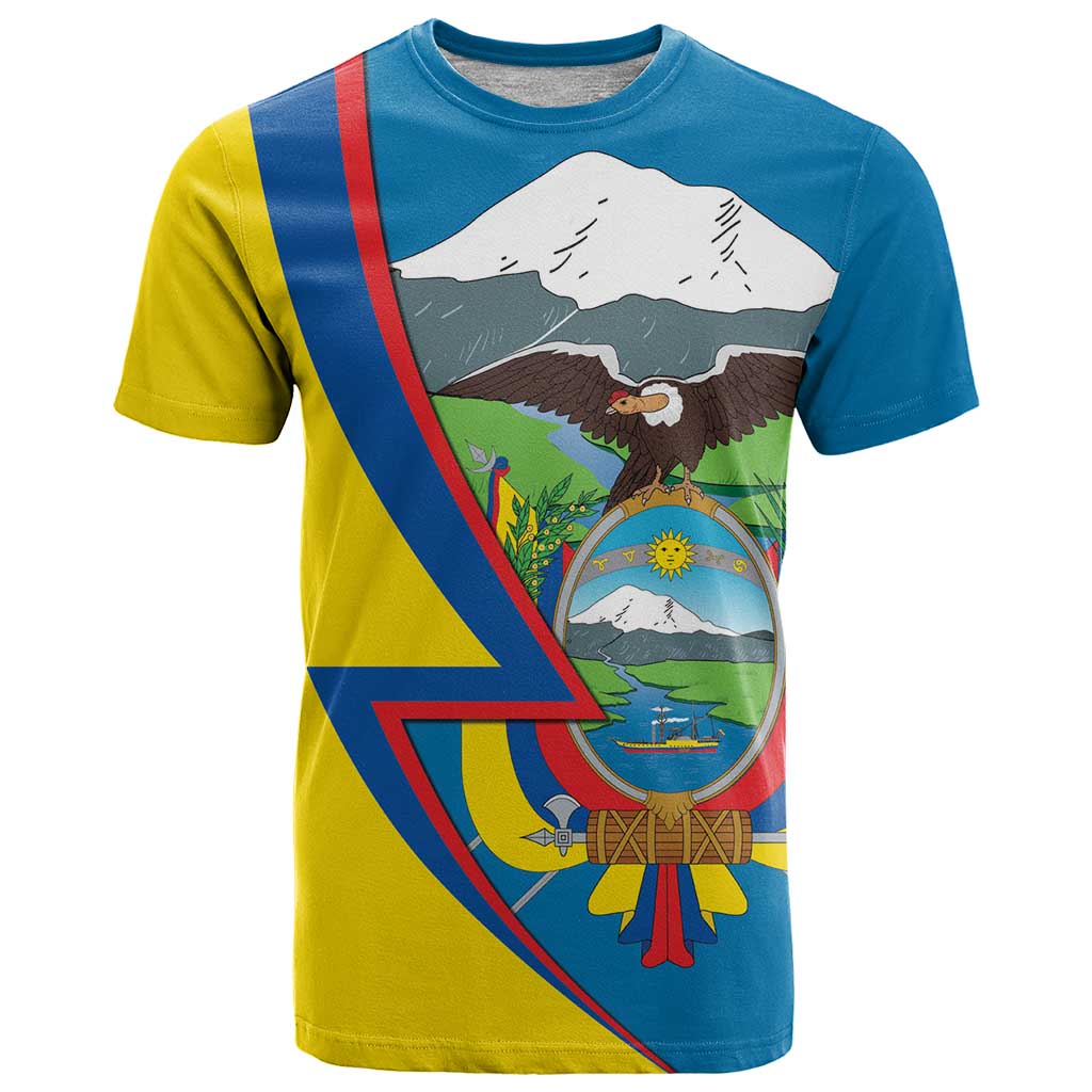 Ecuador Independence Day Personalized T-Shirt Pro Deo Patria et Libertate Graphic Tee