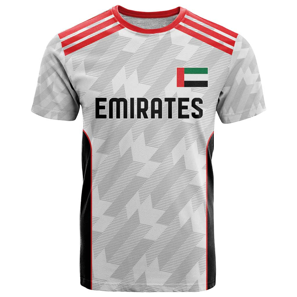 Custom UAE Football T-Shirt The Whites Concept 19-2020 Graphic Tee