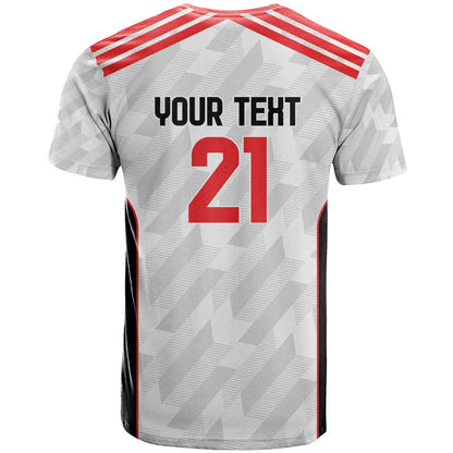 Custom UAE Football T-Shirt The Whites Concept 19-2020 Graphic Tee