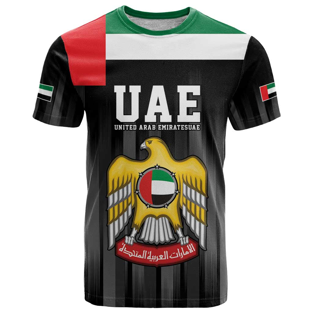 United Arab Emirates T-Shirt UAE Emblem Hawk of Quraish Graphic Tee