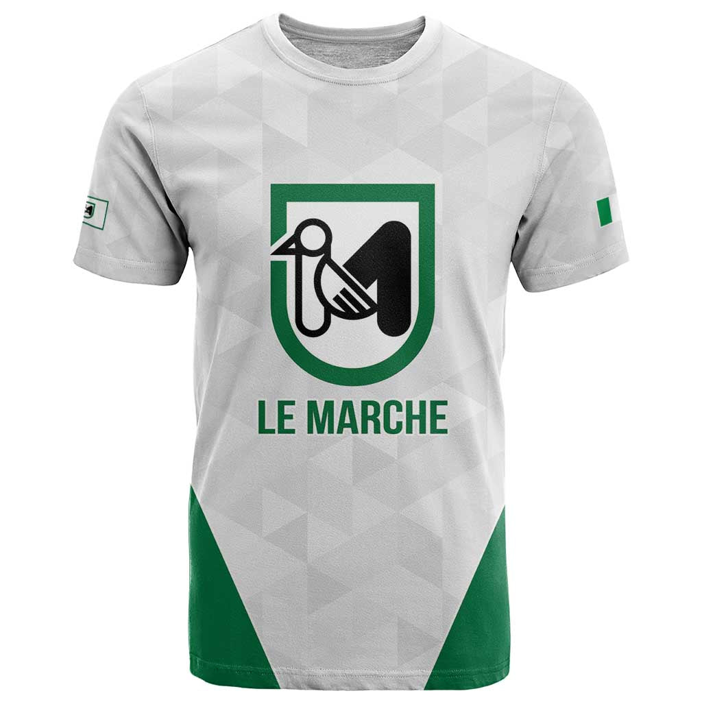 Personalized Italy Marche T-Shirt Inspiration Flags Style Graphic Tee