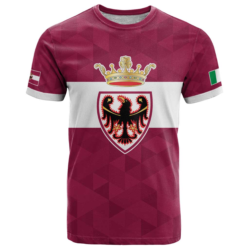 Personalized Italy Provincia Autonoma di Trento T-Shirt Inspiration Flags Style Graphic Tee