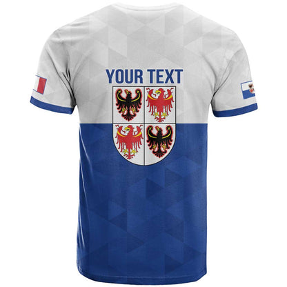 Personalized Italy Trentino-Alto Adige T-Shirt Inspiration Flags Style Graphic Tee