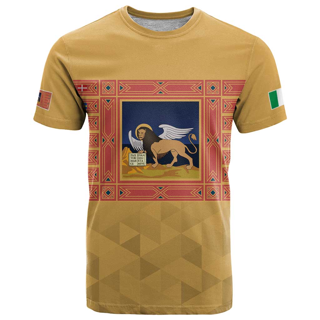 Personalized Italy Veneto T-Shirt Inspiration Flags Style Graphic Tee