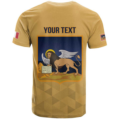 Personalized Italy Veneto T-Shirt Inspiration Flags Style Graphic Tee