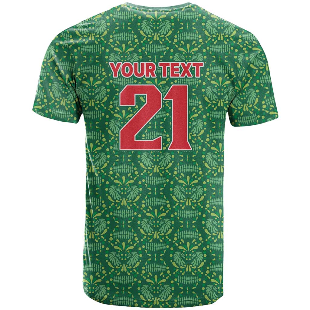 Mexico WC26 Custom T-Shirt Minimalist Aztec Eagle Green Color Graphic Tee