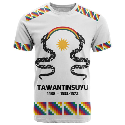 Inca Empire Tawantinsuyu T-Shirt Realm of the Four Parts Graphic Tee