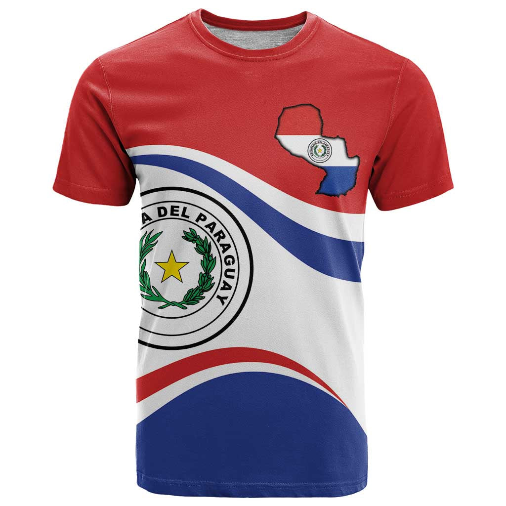 Paraguay Paz y justicia T-Shirt Coat of arms of Paraguay Graphic Tee